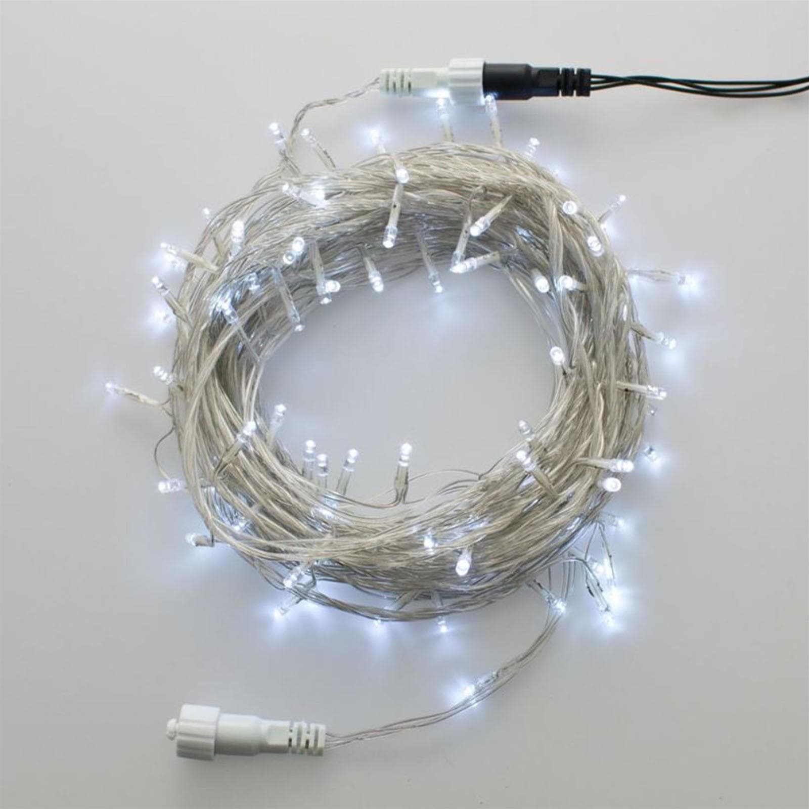 Luci di natale catena luminosa 100 led prolungabile fino a 50 mt per esterno - 8