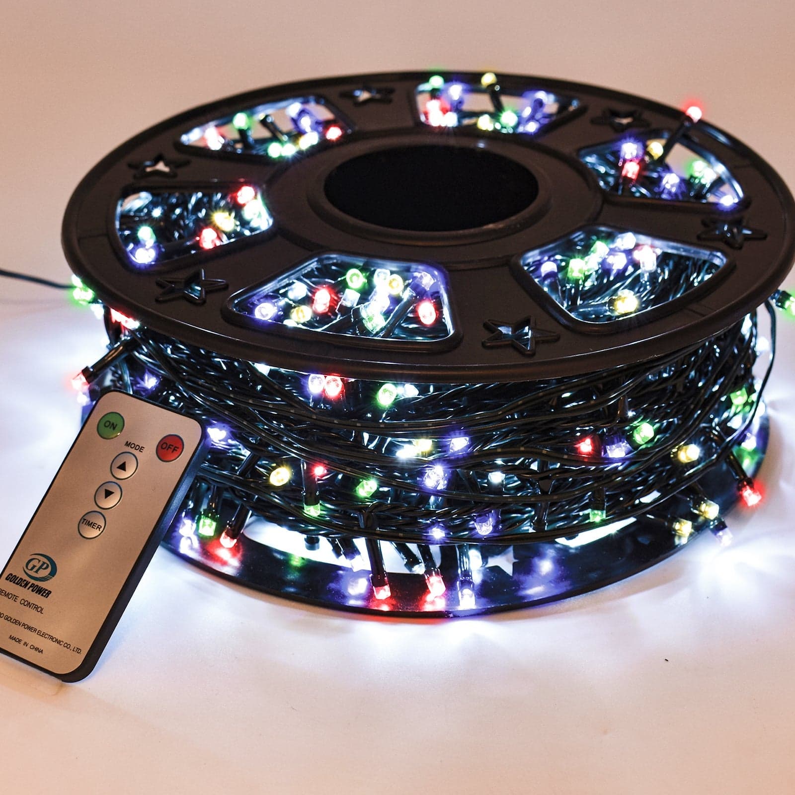 Luci di natale catena a led con telecomando per interno ed esterno addobbi natalizi Ø 5 mm - 13
