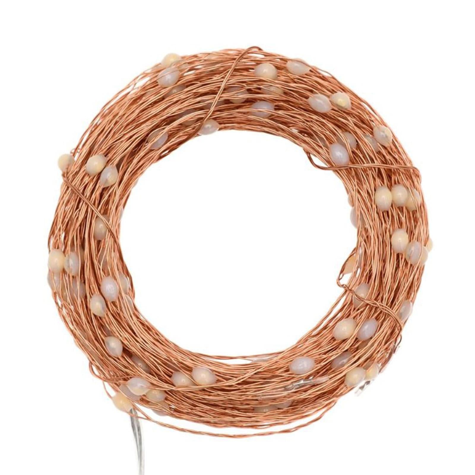 Luci di natale catena con 200 Maxi-Micro Led e filo in metallo per interno ed esterno 20 mt - 11