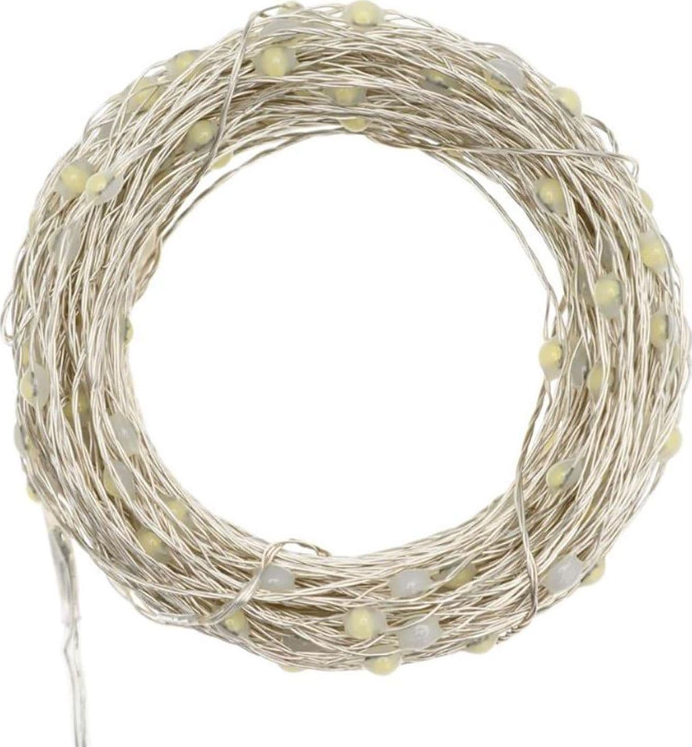 Luci di natale catena con 200 Maxi-Micro Led e filo in metallo per interno ed esterno 20 mt - 4