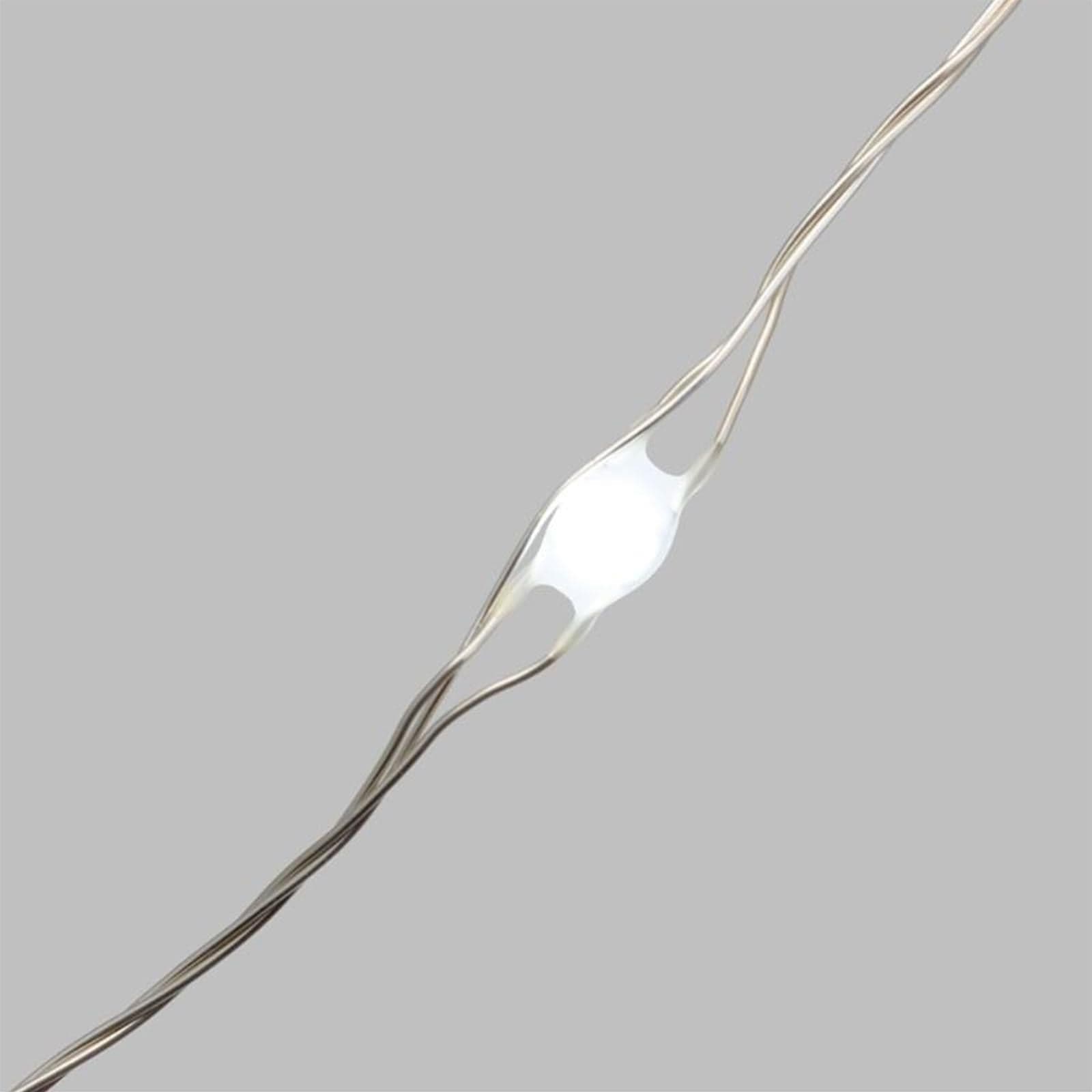 Luci di natale catena con 200 Maxi-Micro Led e filo in metallo per interno ed esterno 20 mt - 6