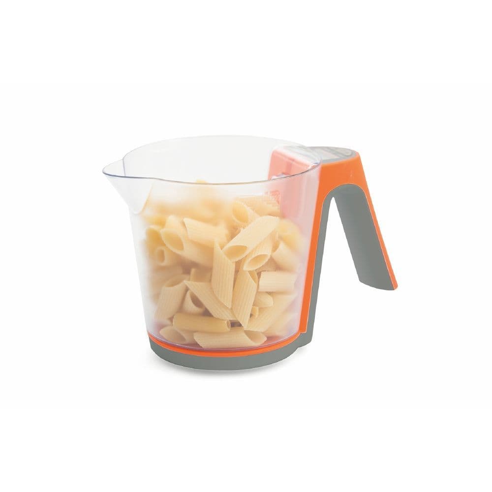 Bilancia digitale da cucina con brocca graduata e ampio display di controllo, massimo 12 litri - 6