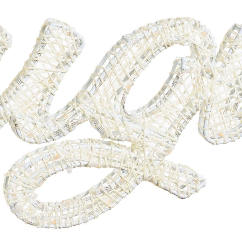 Auguri 3D con telaio bianco pixel MicroLed traditional per decorazioni natalizie - 3