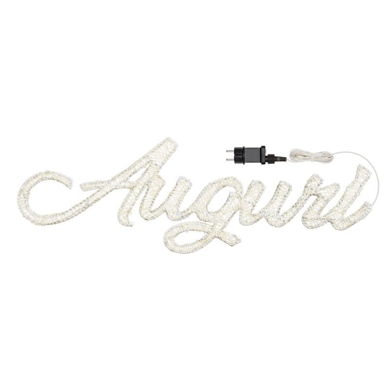 Auguri 3D con telaio bianco pixel MicroLed traditional per decorazioni natalizie - 4