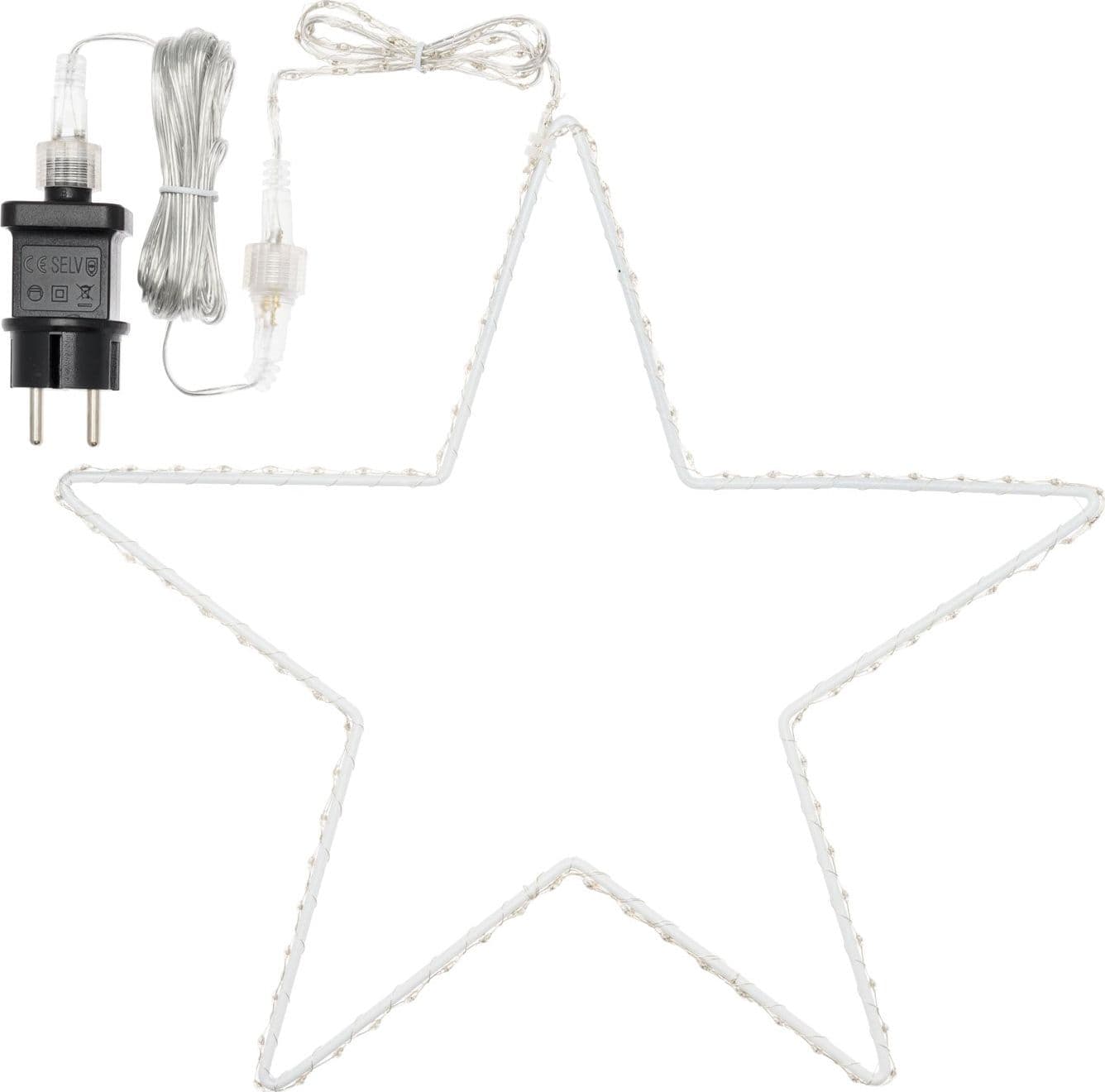 Stella luminosa con luce multicolore RGB a led da appendere per interno ed esterno - 5