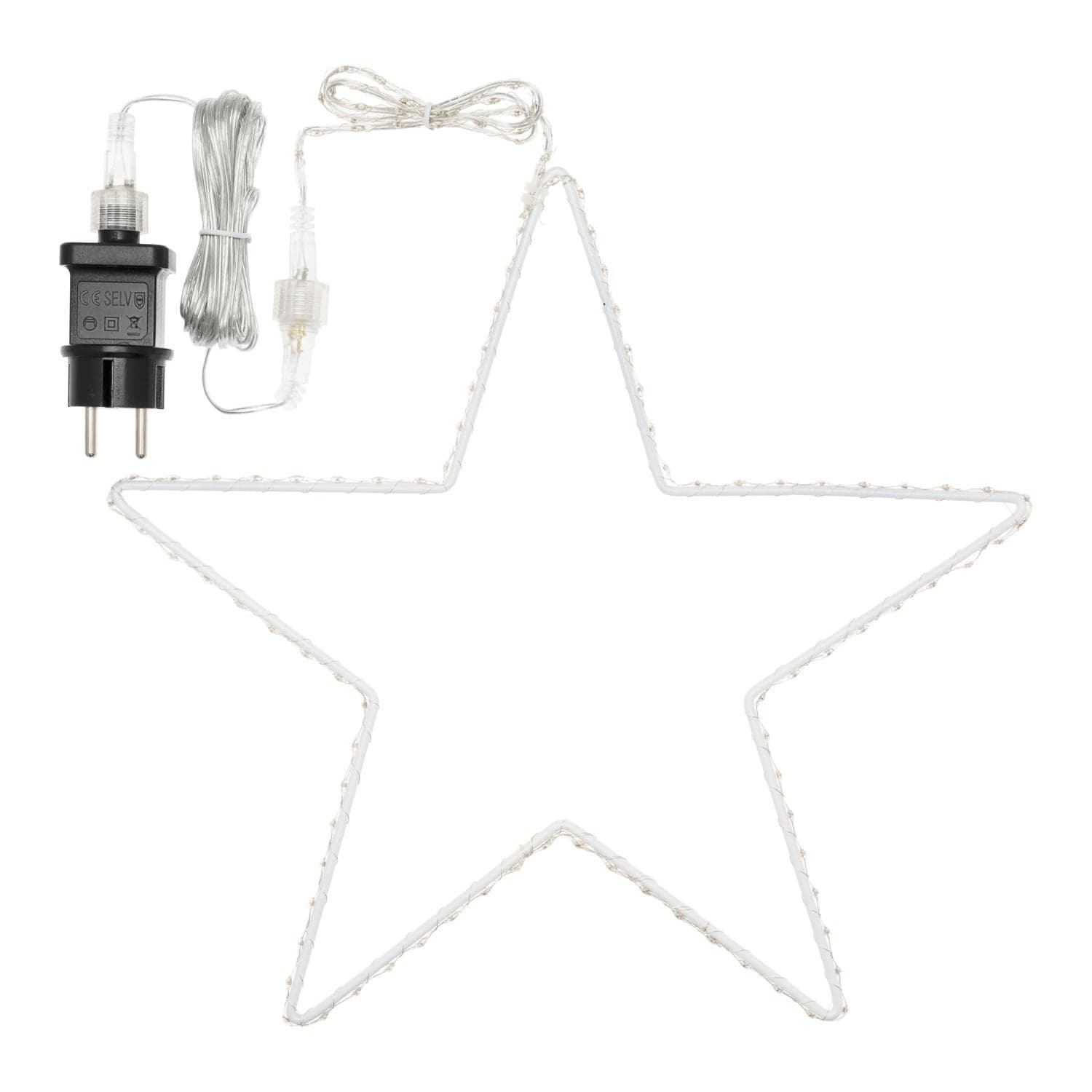 Stella luminosa con luce multicolore RGB a led da appendere per interno ed esterno - 5