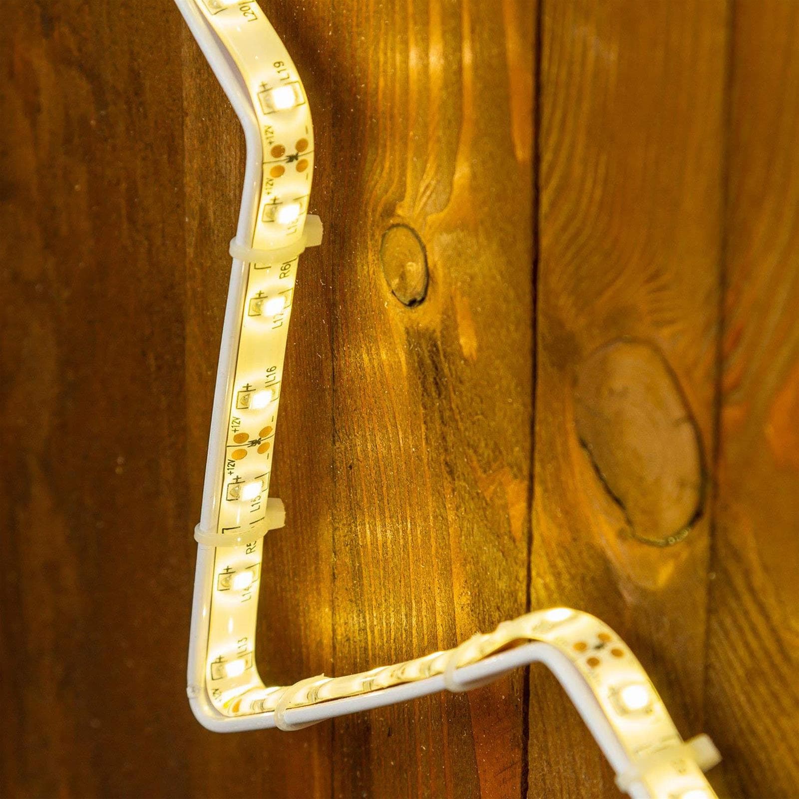 Decorazione luminosa stella di natale 60 cm con strip led 150 per esterno addobbi natalizi - 2