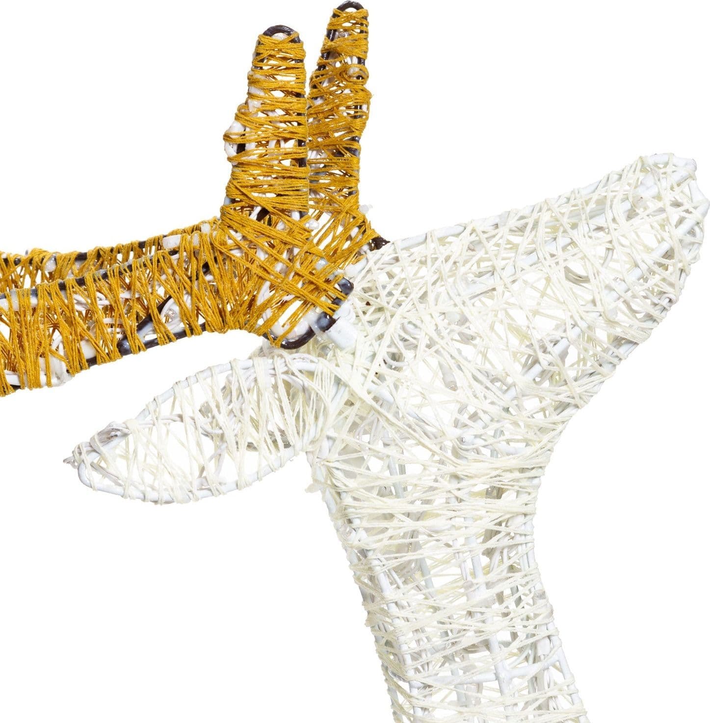 Renna 3D luminosa con LED LHC Traditional da Ø 5 mm, con cavo di alimentazione - 9