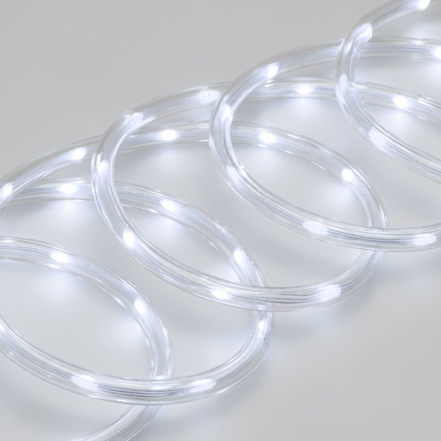 Tubo luminoso gocce led Ø10 mm per addobbi e decorazioni natalizie - 4