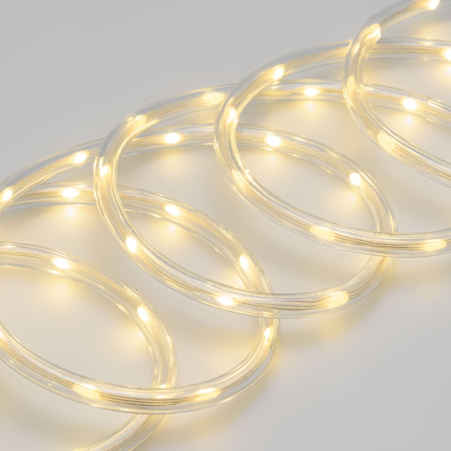 Tubo luminoso gocce led Ø10 mm per addobbi e decorazioni natalizie - 5