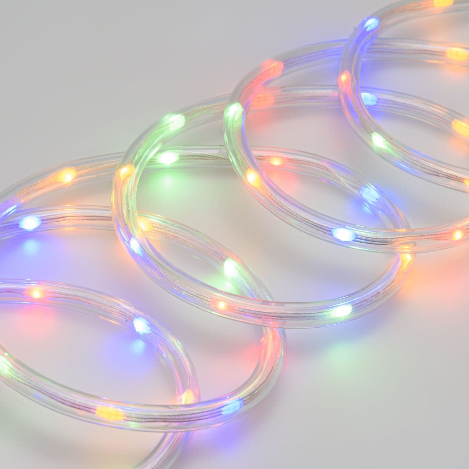 Tubo luminoso gocce led Ø10 mm per addobbi e decorazioni natalizie - 6
