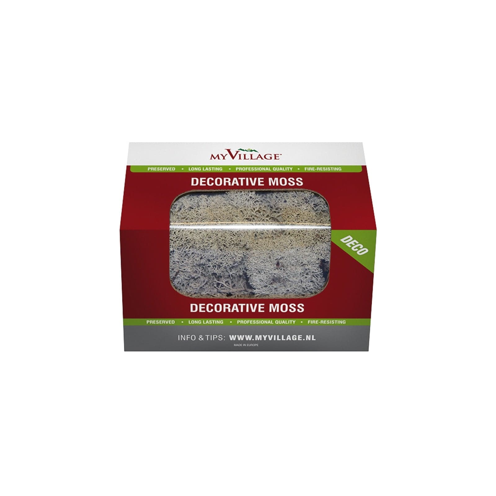 Decorazione muschio lichene per presepi da 50 g in scatola - 4