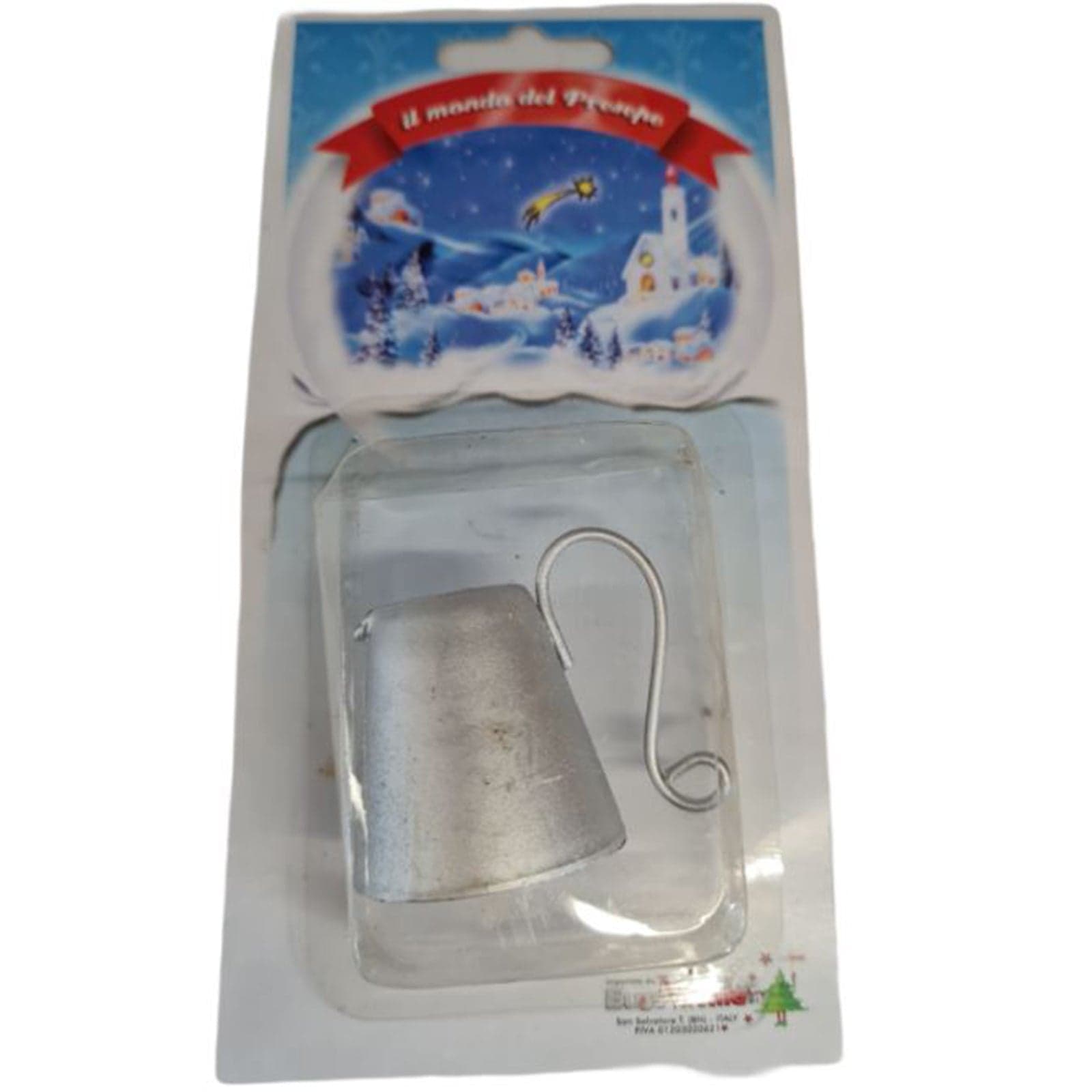 Brocca in latta con manico decorazione per case presepe 4 cm - 2