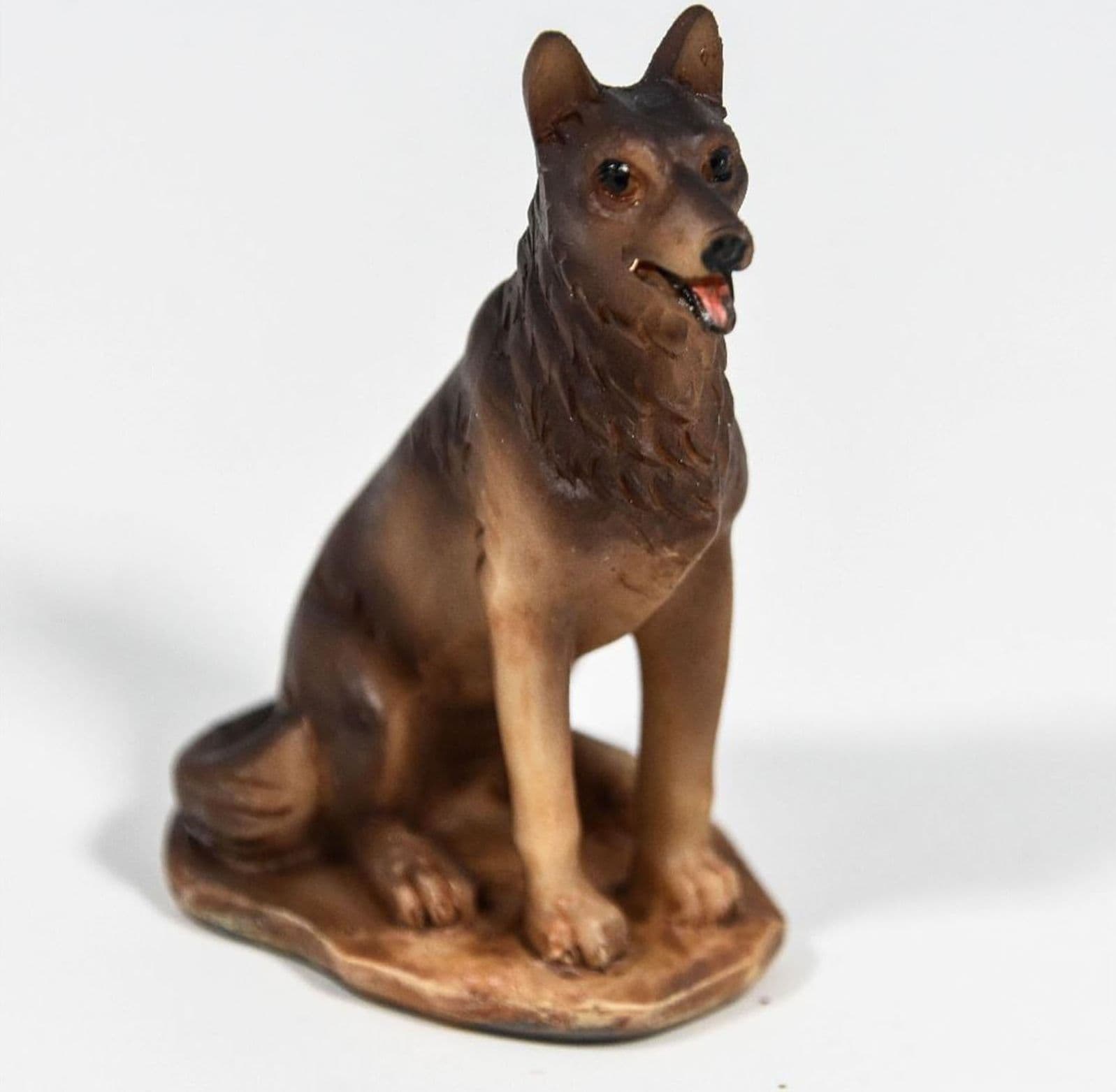 Animali per presepe in poliresina dipinti a mano statuine da fattoria h 7 cm - 7
