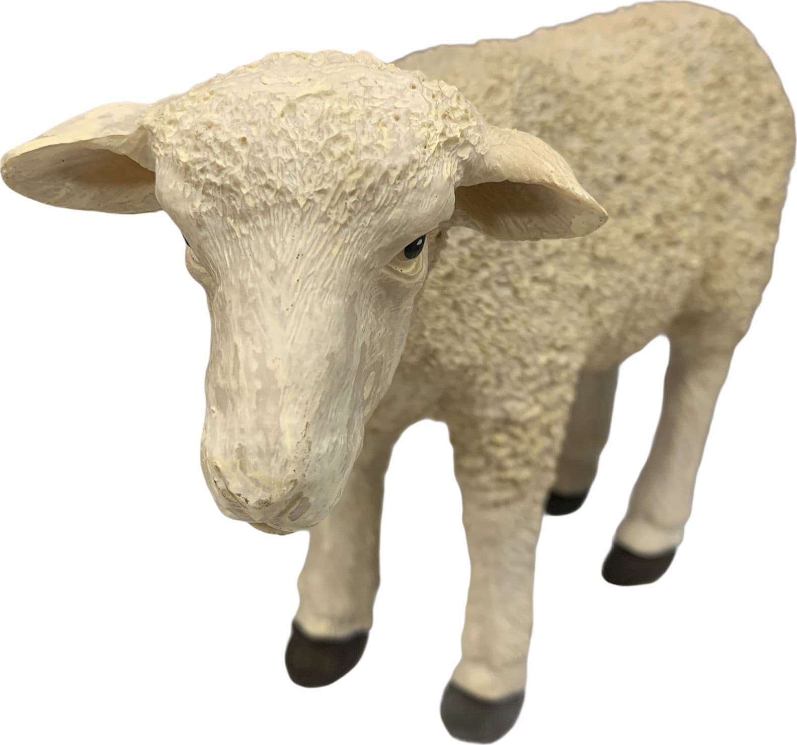 Pecora in poliresina per presepe animali sacra famiglia 28 cm - 2