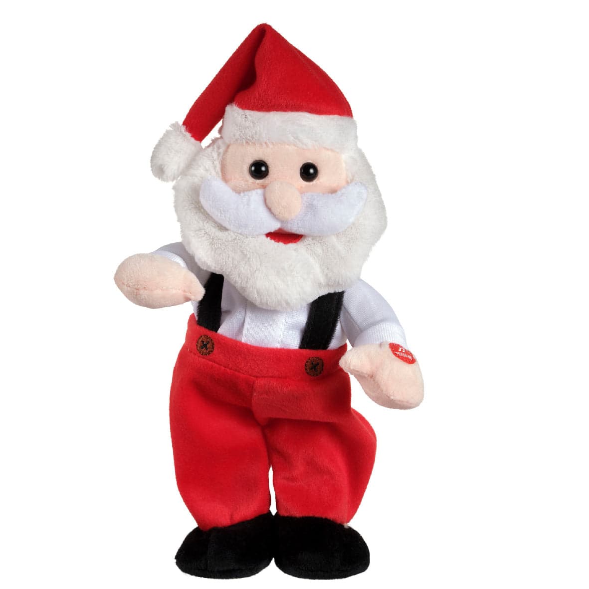 Peluche natalizio con animazioni e suoni, decorazione per interno - 2