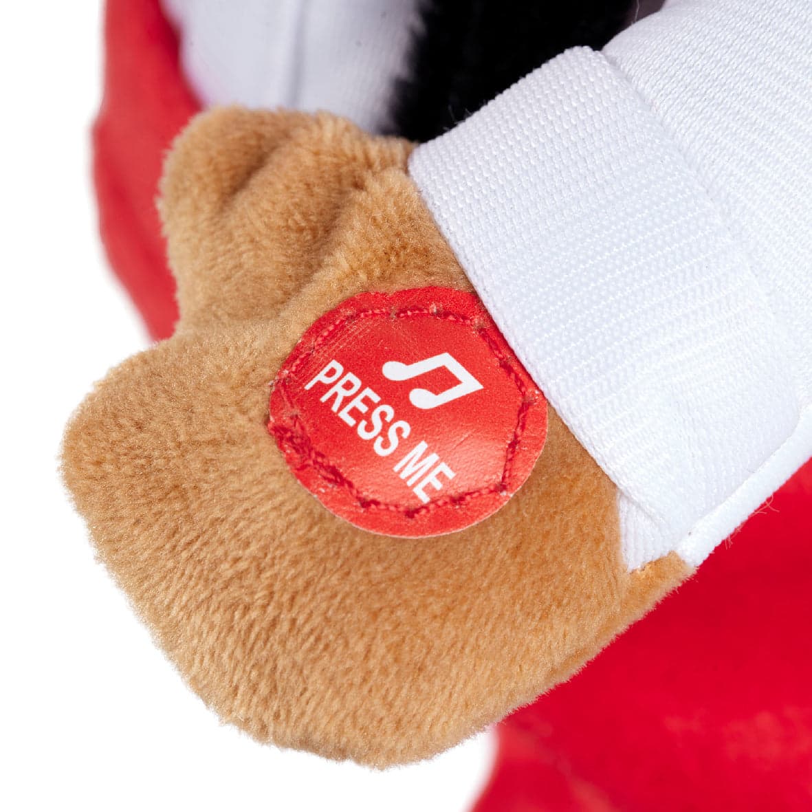 Peluche natalizio con animazioni e suoni, decorazione per interno - 4