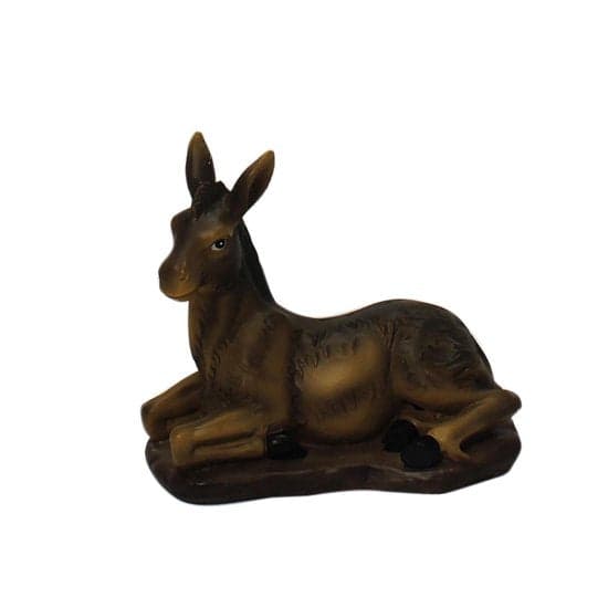 Natività completa con re magi h 40 cm presepe in poli-resina 11 soggetti - 8