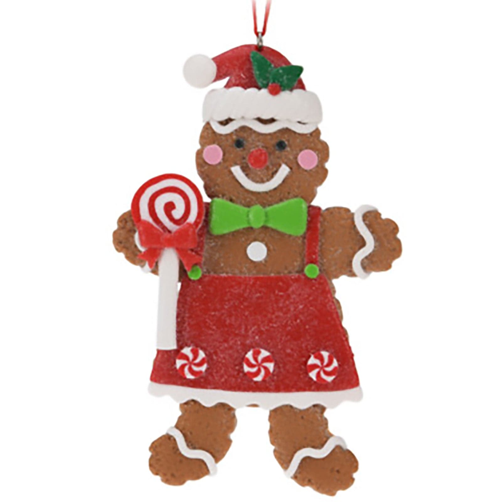 Pendenti per Albero di Natale con biscotti, in PVC, da 12 cm - 2