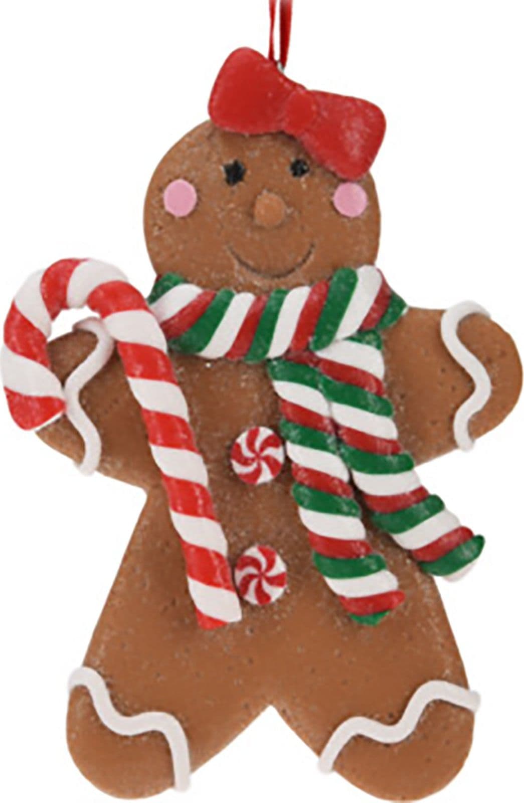 Pendenti per Albero di Natale con biscotti, in PVC, da 12 cm - 4