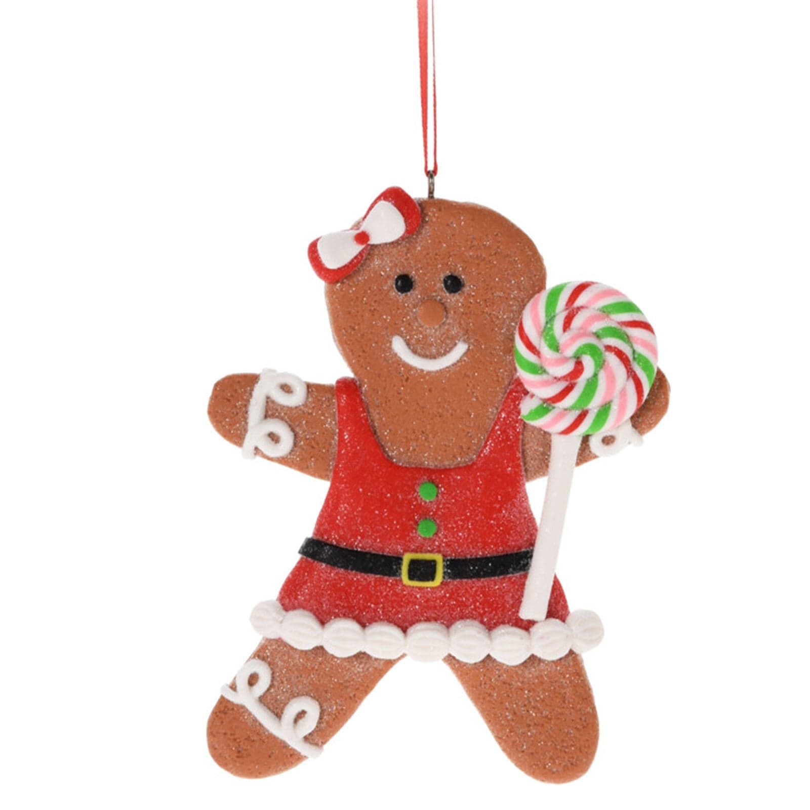 Pendenti per Albero di Natale con biscotti, in PVC, da 13 cm confezione da 12 pezzi - 2