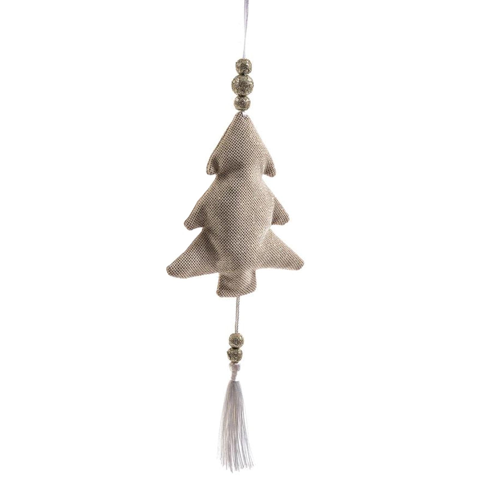 Pendenti per Albero di Natale in tessuto, decorazione da 14 x h 28 cm - 3