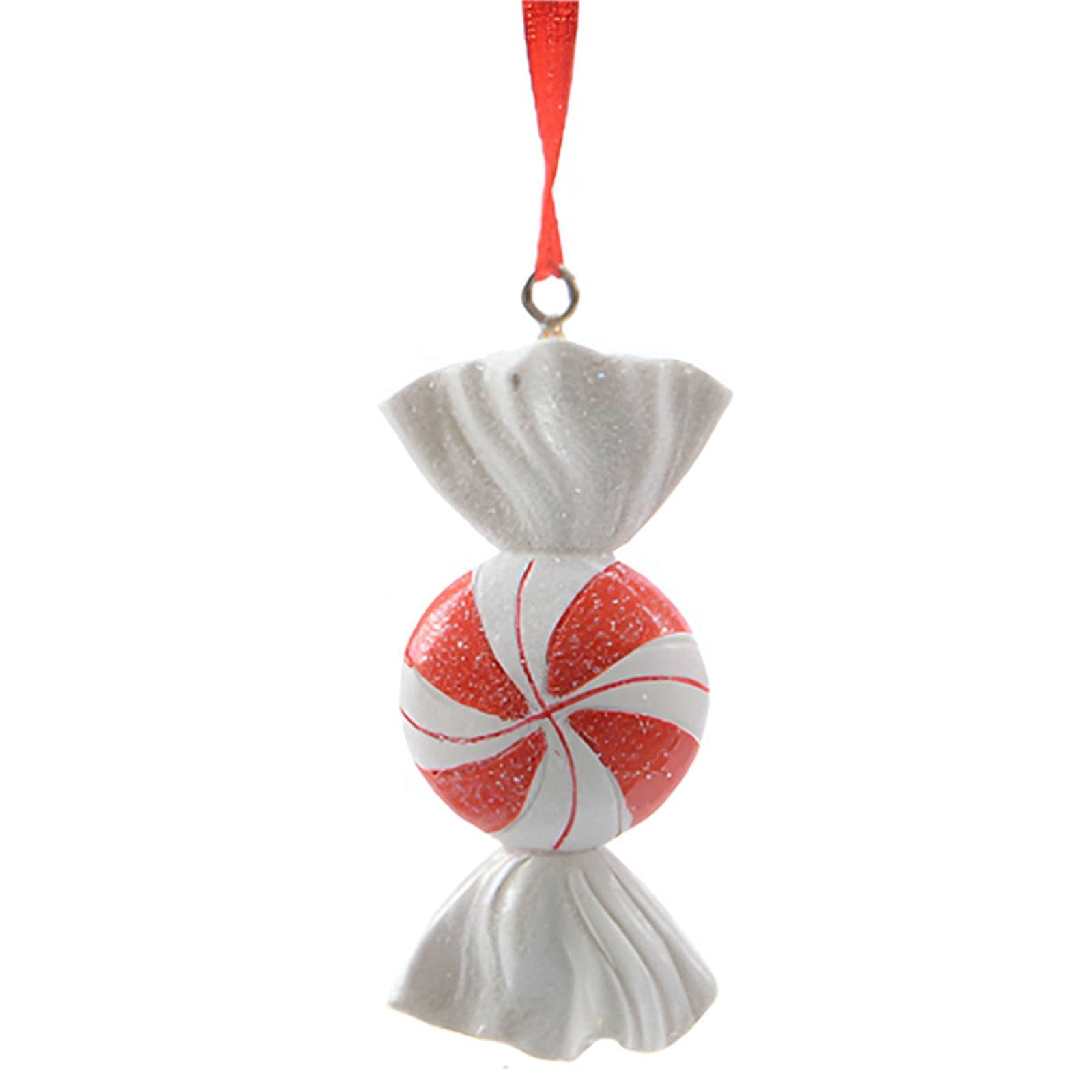 Pendente per albero di Natale a forma di caramella, da 5 cm, confezione 2 pezzi - 3