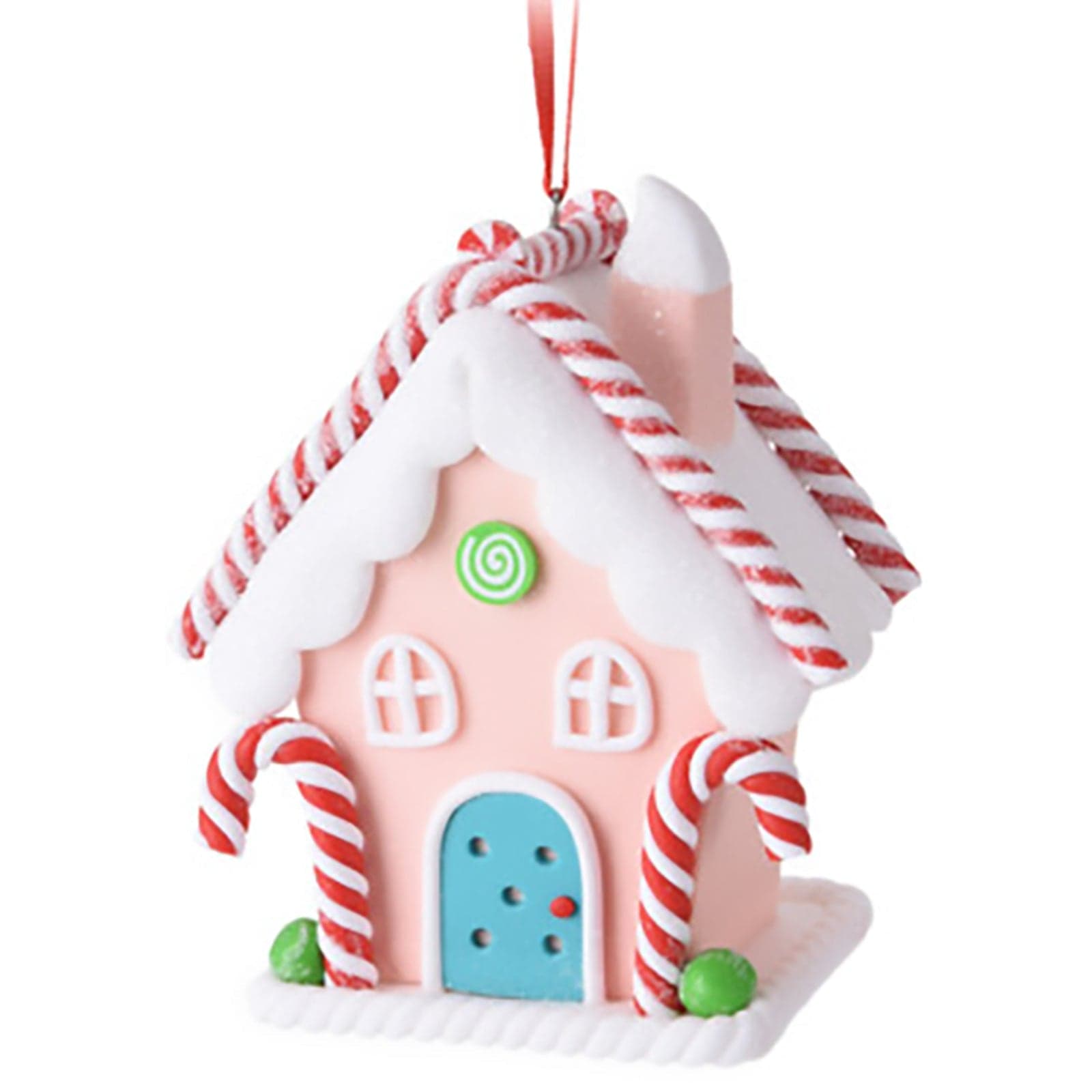 Pendenti per Albero di Natale a forma di casetta, da 8 x 4 x 10 cm - 3