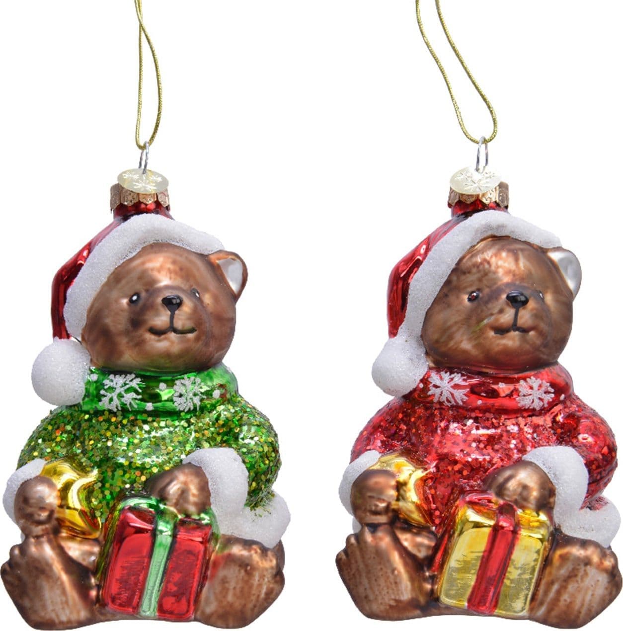 Pendaglio a forma di orsetto decorazione per albero di natale - 3