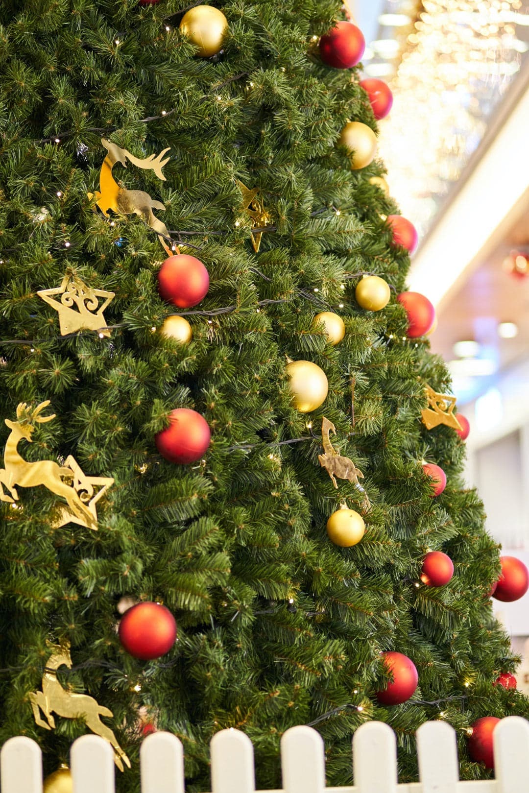 Palline per albero di Natale decorato, in Polipropilene, color Rosso, confezione da 26 - 4