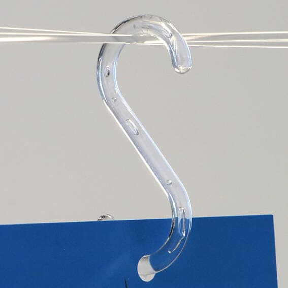 Ganci Trasparenti in PVC per Palline albero di natale 50 pezzi - 2