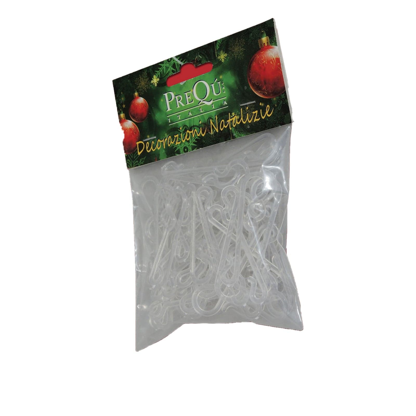 Ganci Trasparenti in PVC per Palline albero di natale 50 pezzi - 3