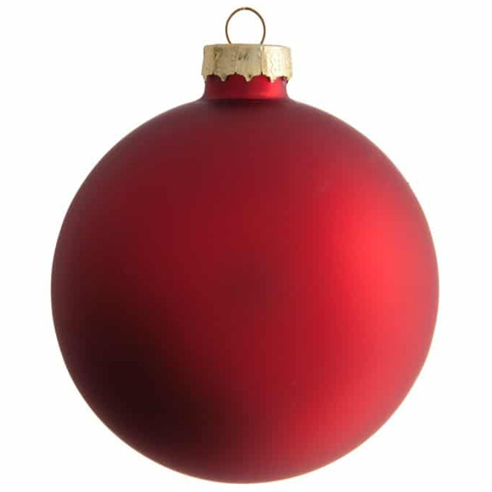 Palline per albero di Natale rosse lucide, opache, glitterate da Ø 6 cm - 2