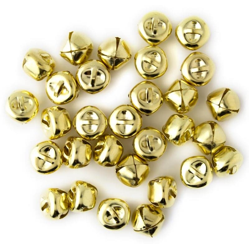 14 campanelle natalizie Ø 2,3 cm, decorazioni ghirlande e centrotavola - 3