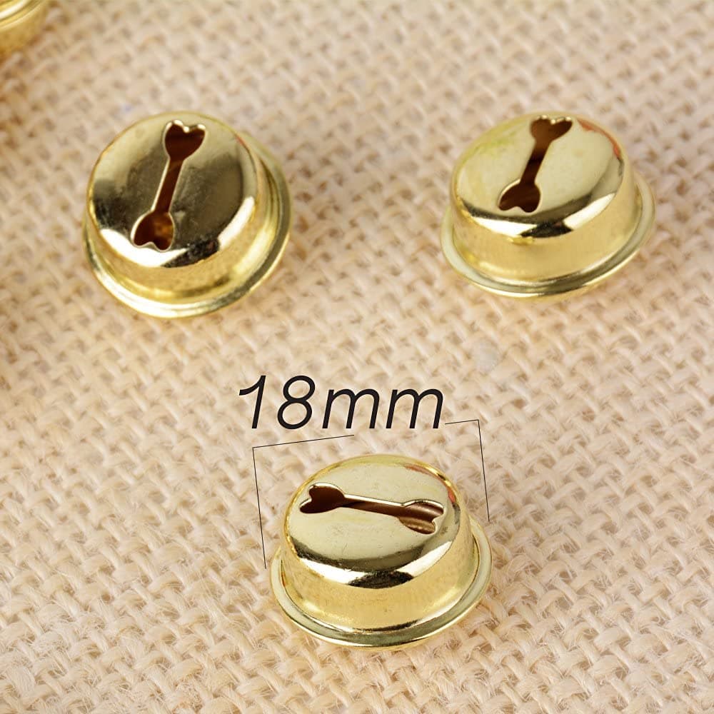 8 campanelle natalizie Ø 18 mm, decorazioni ghirlande e centrotavola - 5