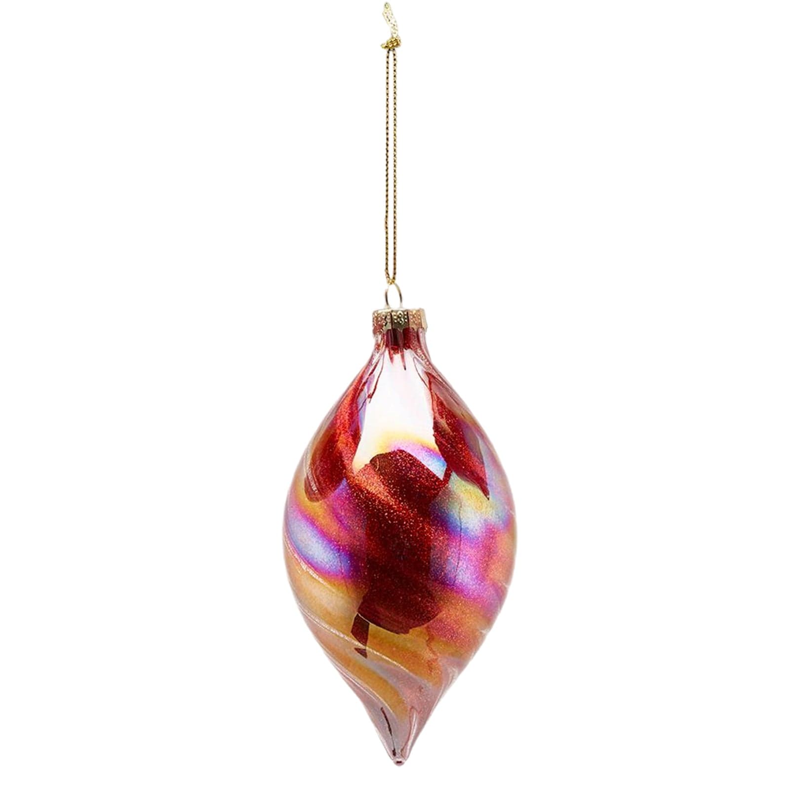 Palline per albero di natale in vetro color Rosa pendagli decorati lucidi - 2