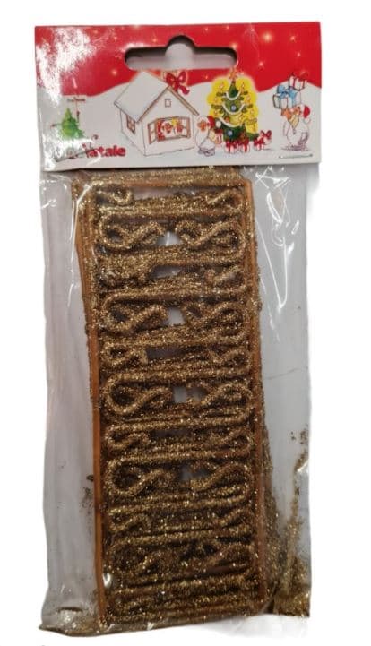 Ganci Oro con Glitter in PVC per Palline albero di natale 40 pezzi - 4