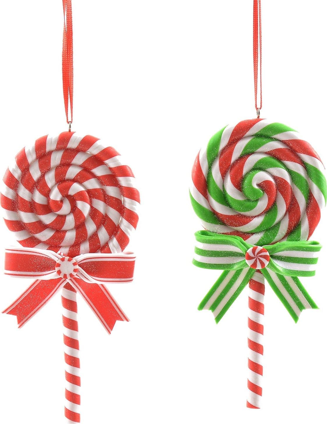 Pendente in resina natalizio  per Albero di Natale, Lecca Lecca h 14.5 cm - 1
