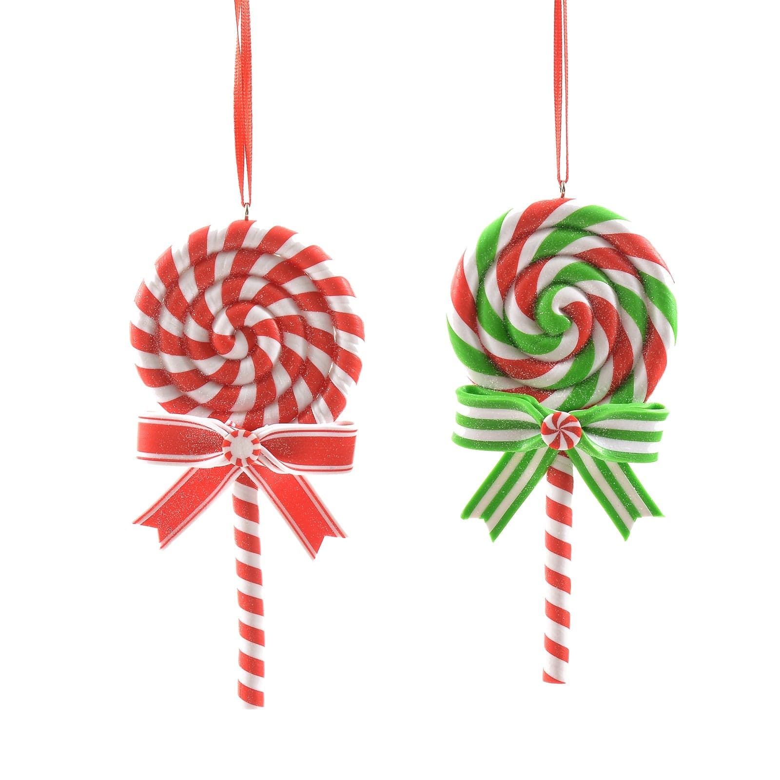 Pendente in resina natalizio  per Albero di Natale, Lecca Lecca h 14.5 cm - 1