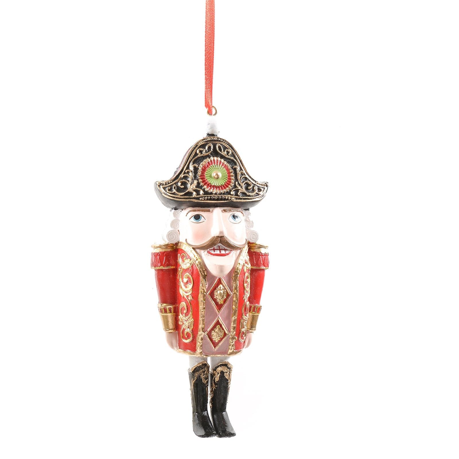 Pendente in resina natalizio  per Albero di Natale, Soldatino Schiaccianoci h 17 cm - 3