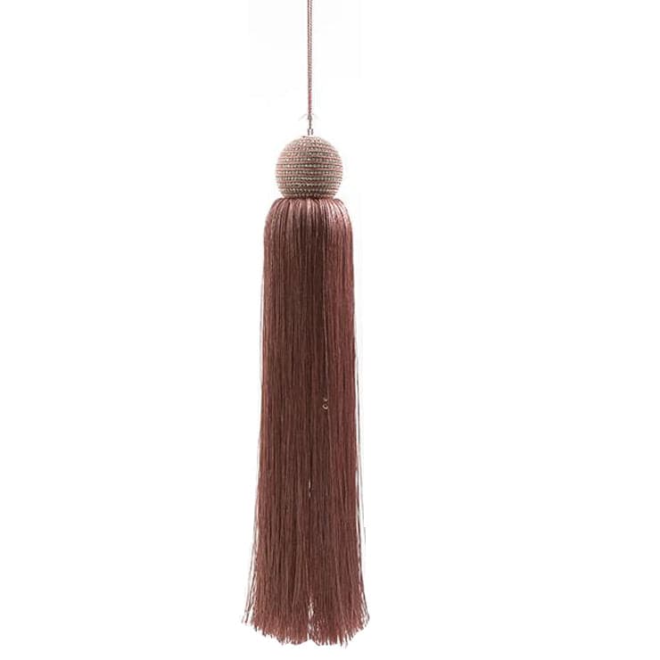 Nappa natalizia rosa , panna pendaglio per albero di natale h 36 cm - 3