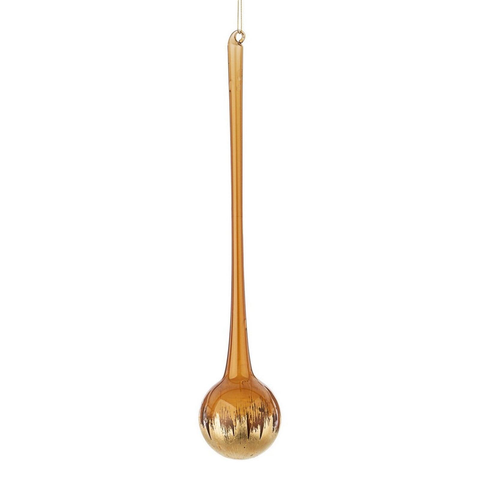 Pendaglio in vetro "Bolla" per albero di Natale moderno ed elegante - 3