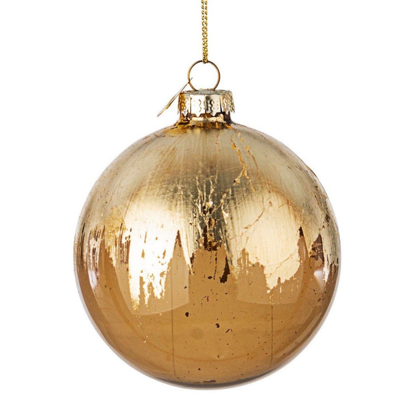 Palline in vetro "Relic Antichizzato" per albero di Natale moderno ed elegante - 4
