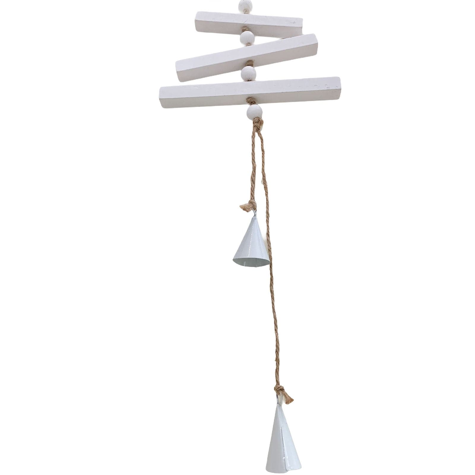 Pendaglio Albero in legno h 50 cm, pallina per Albero di Natale addobbi natalizi - 2