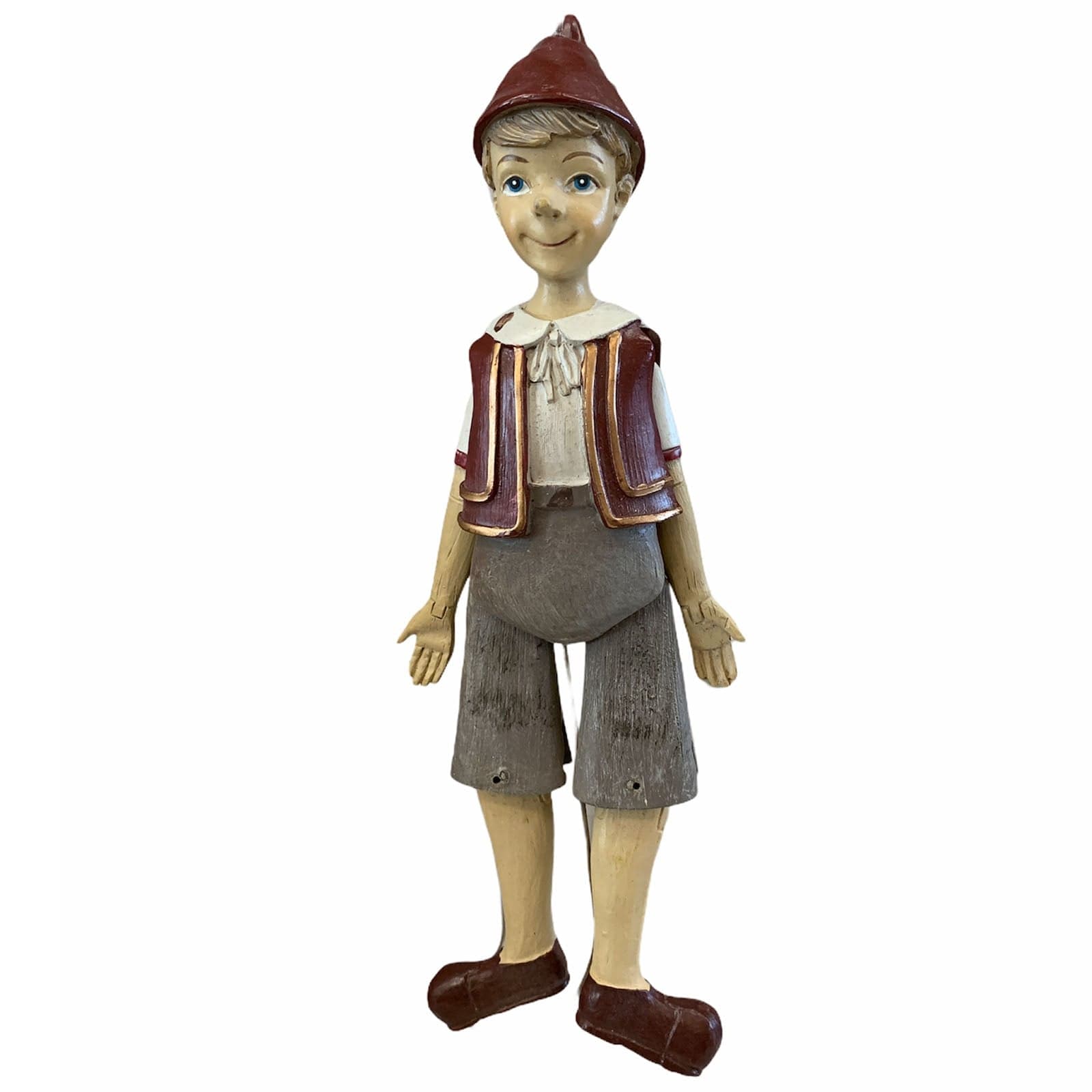 Pendaglio Burattino Pinocchio e Soldatino Schiaccianoci h 19 cm Storia Preziosa 2021 - 2