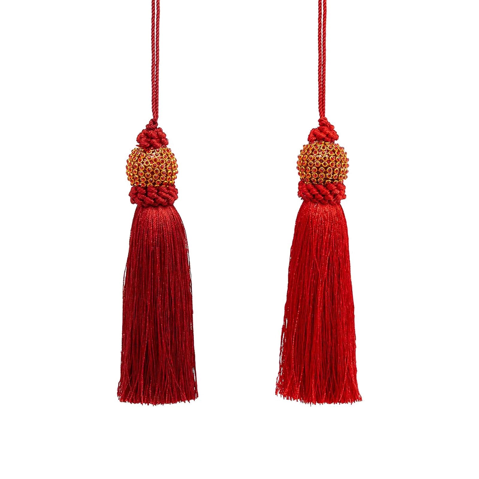 Nappa natalizia, pendaglio per albero di natale h 15 cm - 5