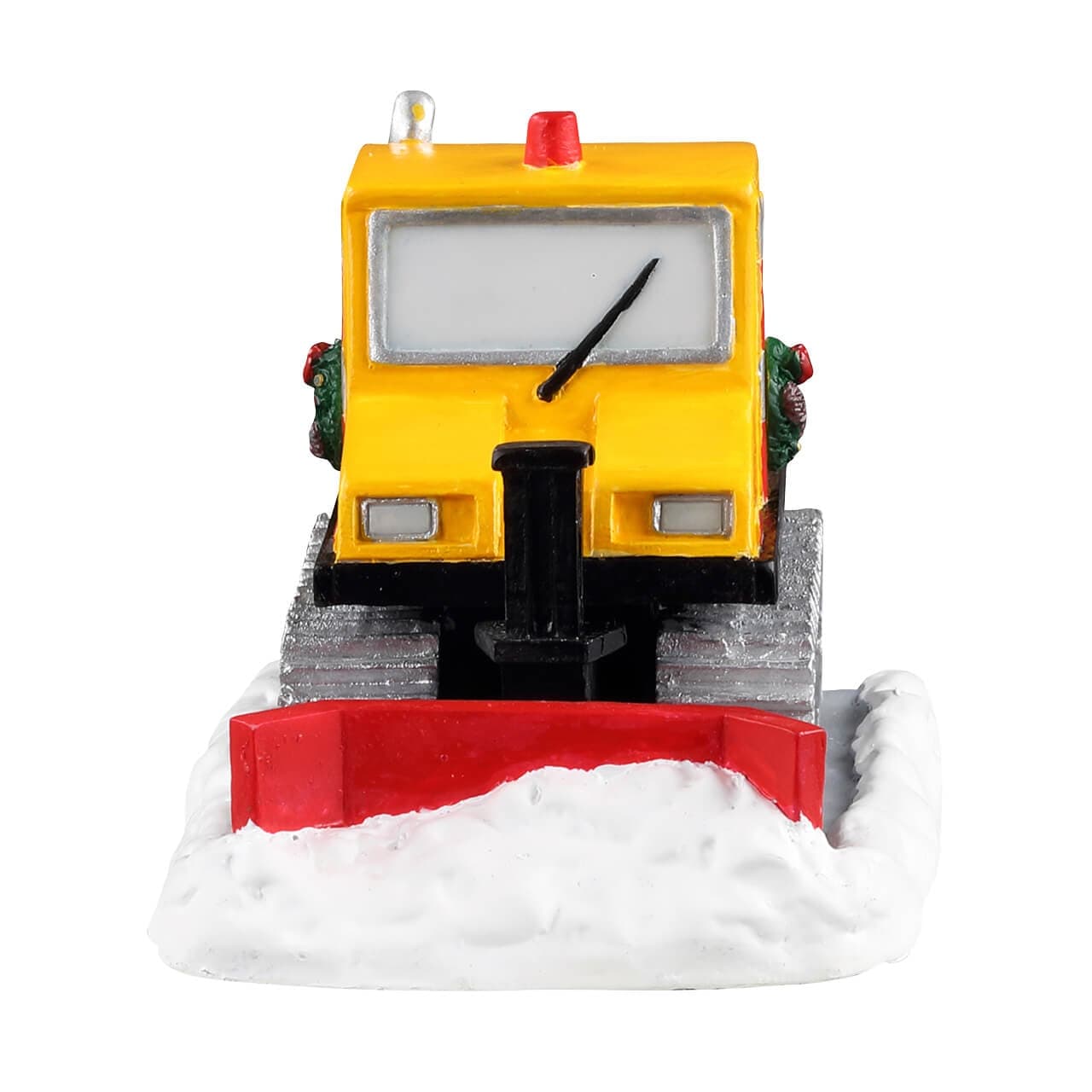Decorazione "Spazzaneve" per Villaggio di Natale e presepe, in Resina da h 7,2 cm - 2