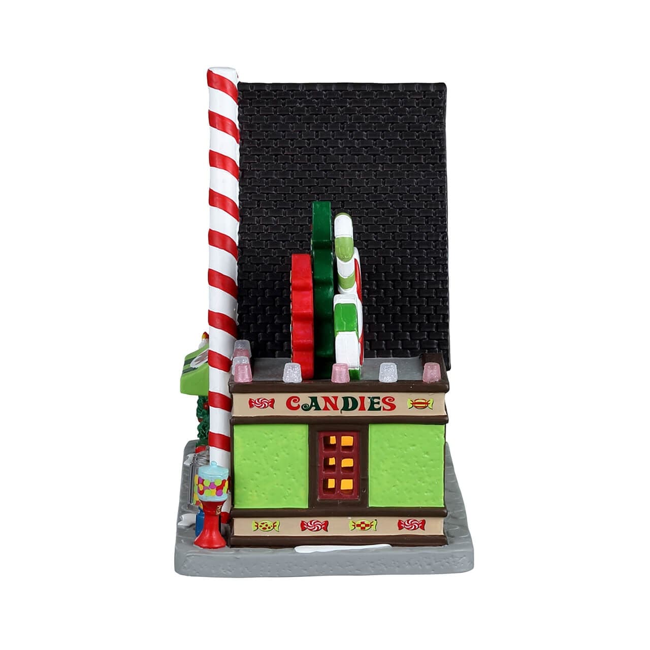 Decorazione "La dolce baracca" per Villaggio di Natale e presepe, in Porcellana da h 10,3 cm - 4