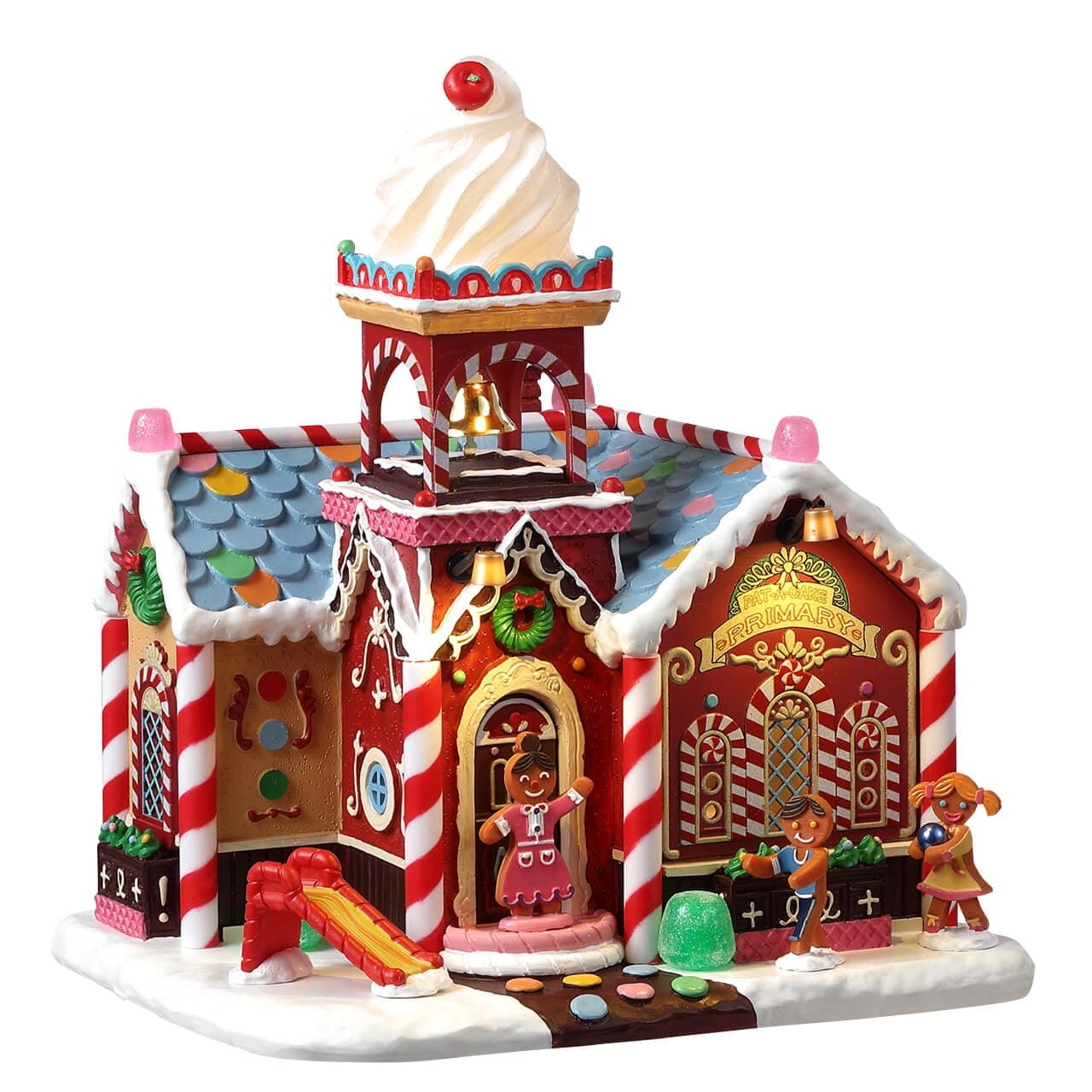 Decorazione "Pat-a-Cake Primary" per Villaggio di Natale e presepe, in Resina da h 15,3 cm