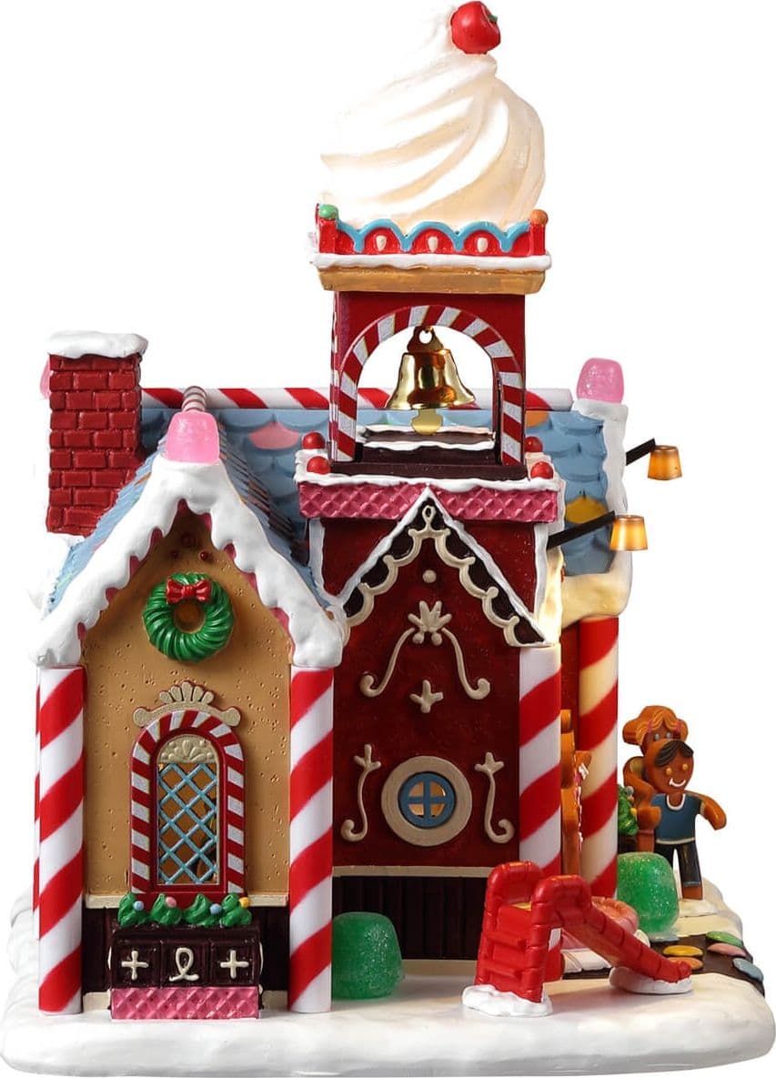 Decorazione "Pat-a-Cake Primary" per Villaggio di Natale e presepe, in Resina da h 15,3 cm - 2